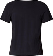 BASE LEVEL CURVY Yoni Jersey Shirt - Dark Blue - maat 0(46)