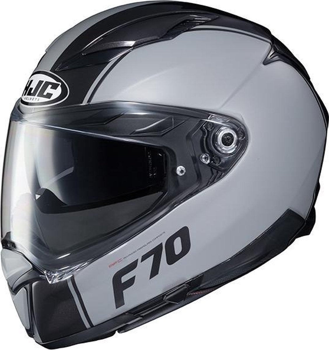 HJC F70 Mago mat grijs/glans zwart