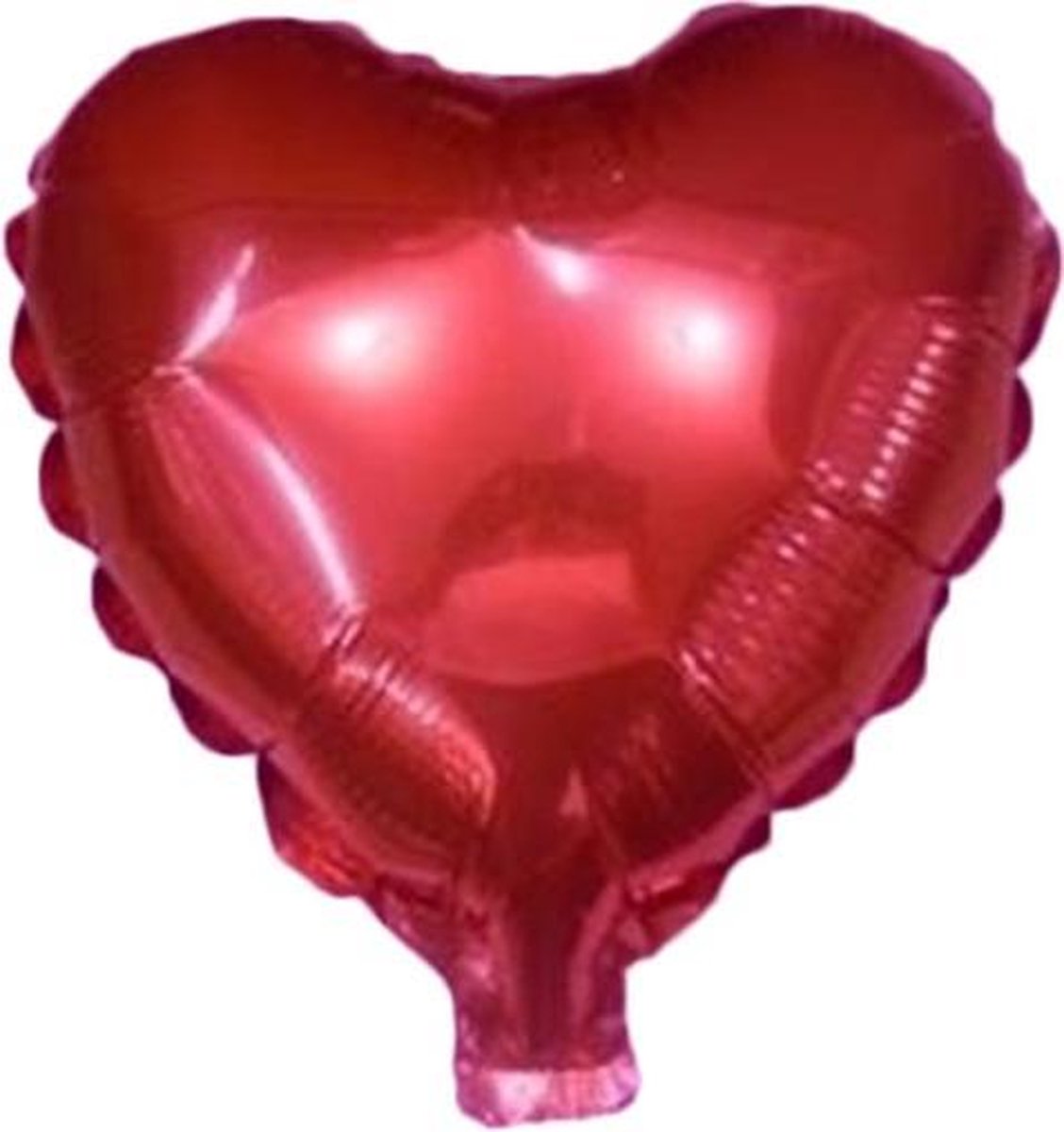 45 cm rode hartvormige folie ballon van hoge kwaliteit