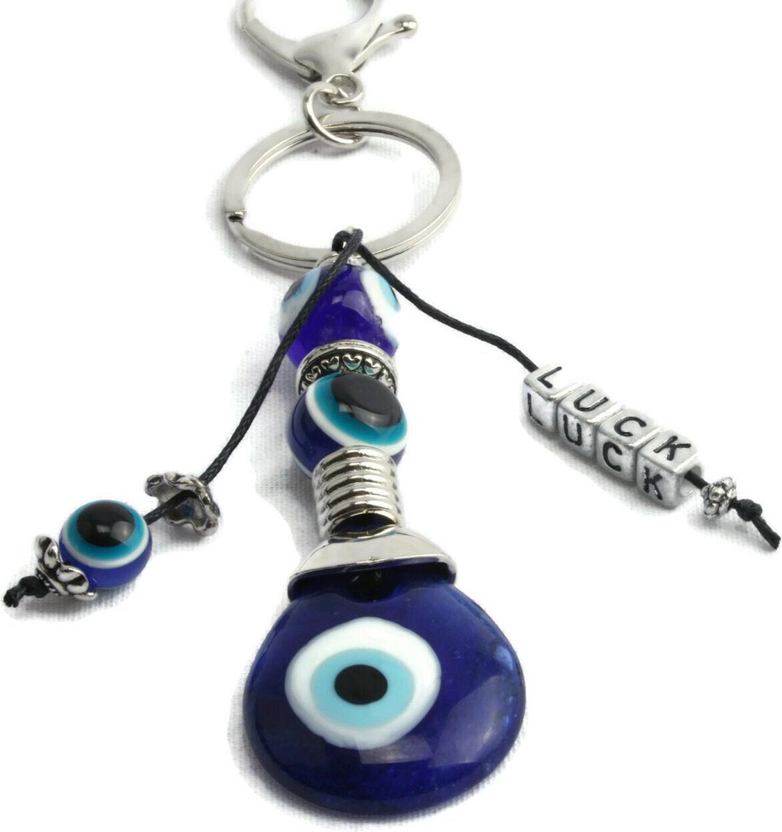 Sleutelhanger Evil Eye / boze oog / geluksbrenger