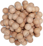 Houten Bingoballen 75 stuks