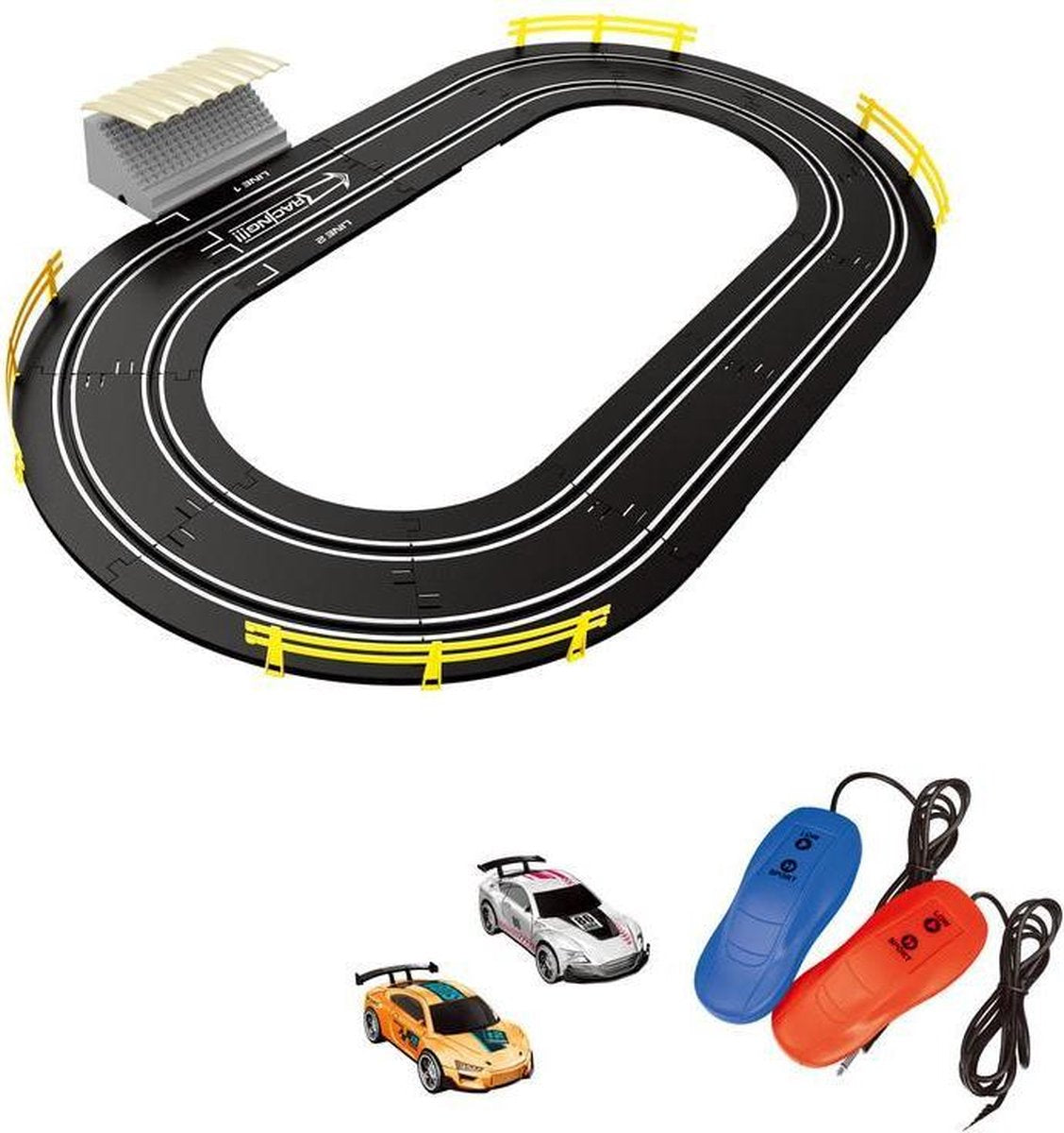 Wheellious Orange 2 In 1 Track Set