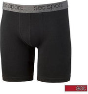 Set Sport heren long boxershort 16452  - M  - Zwart