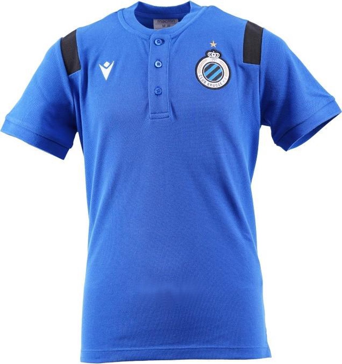 Polo Blauw Macron kids