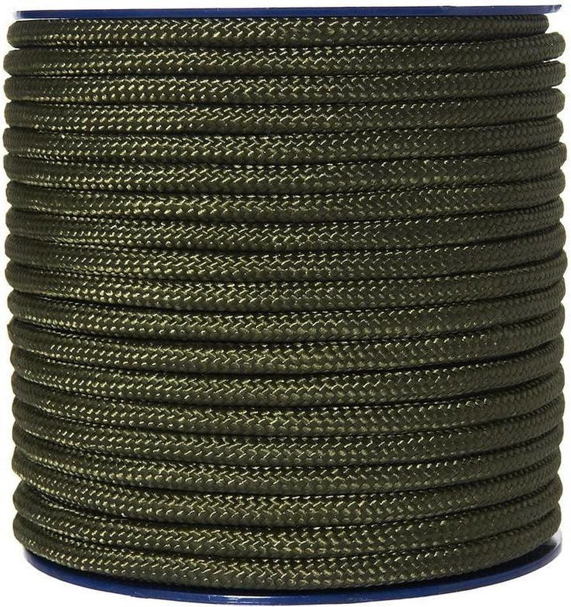 101 Inc 60M - Paracord - 7 MM - Zwart