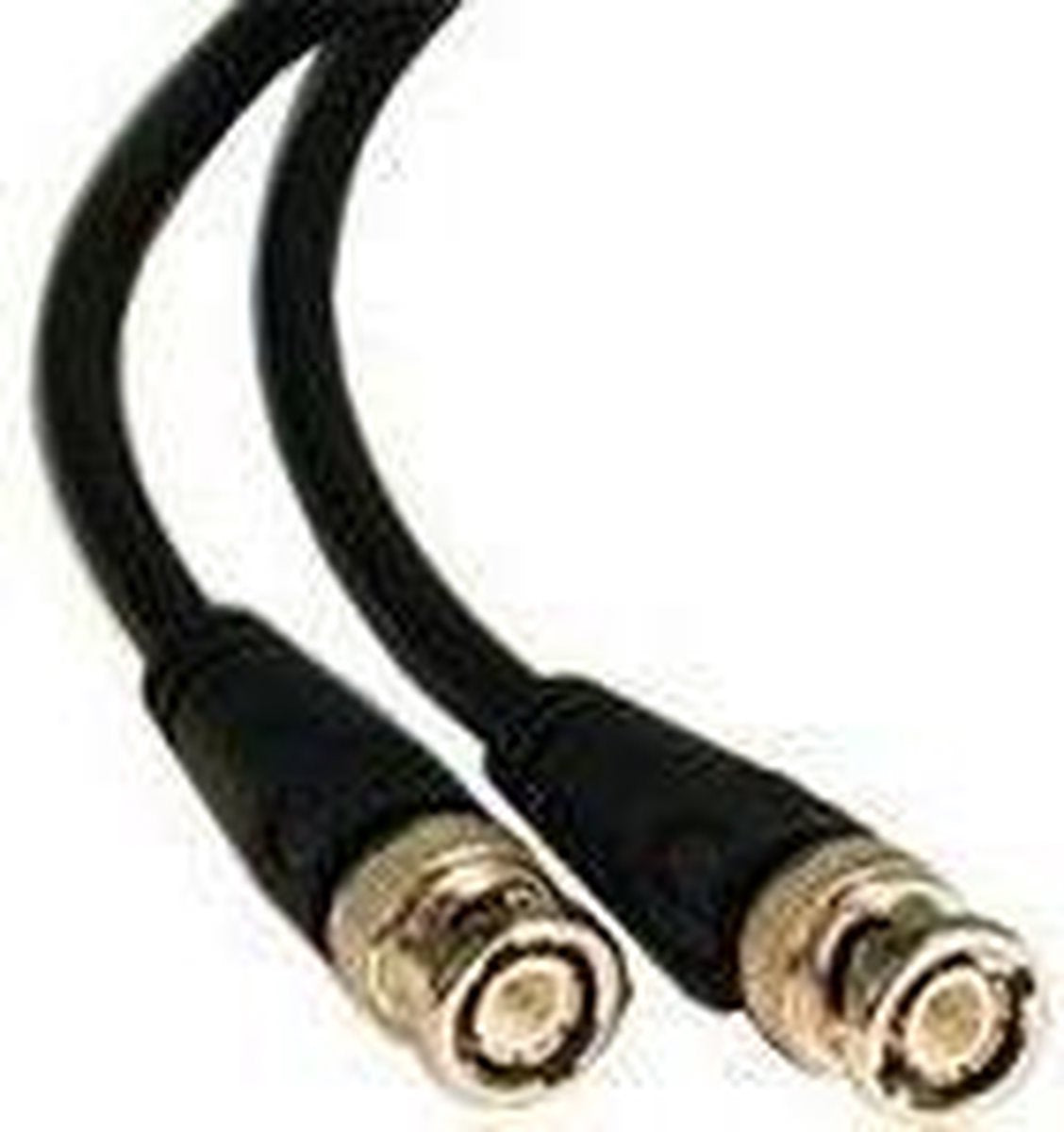 C2G 1m 75Ohm BNC Cable coax-kabel Zwart