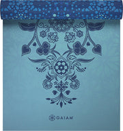 Gaiam Mystic Sky Omkeerbare Yoga Mat - Groen/ Blauw - 172 X 61 X 0.6 Cm