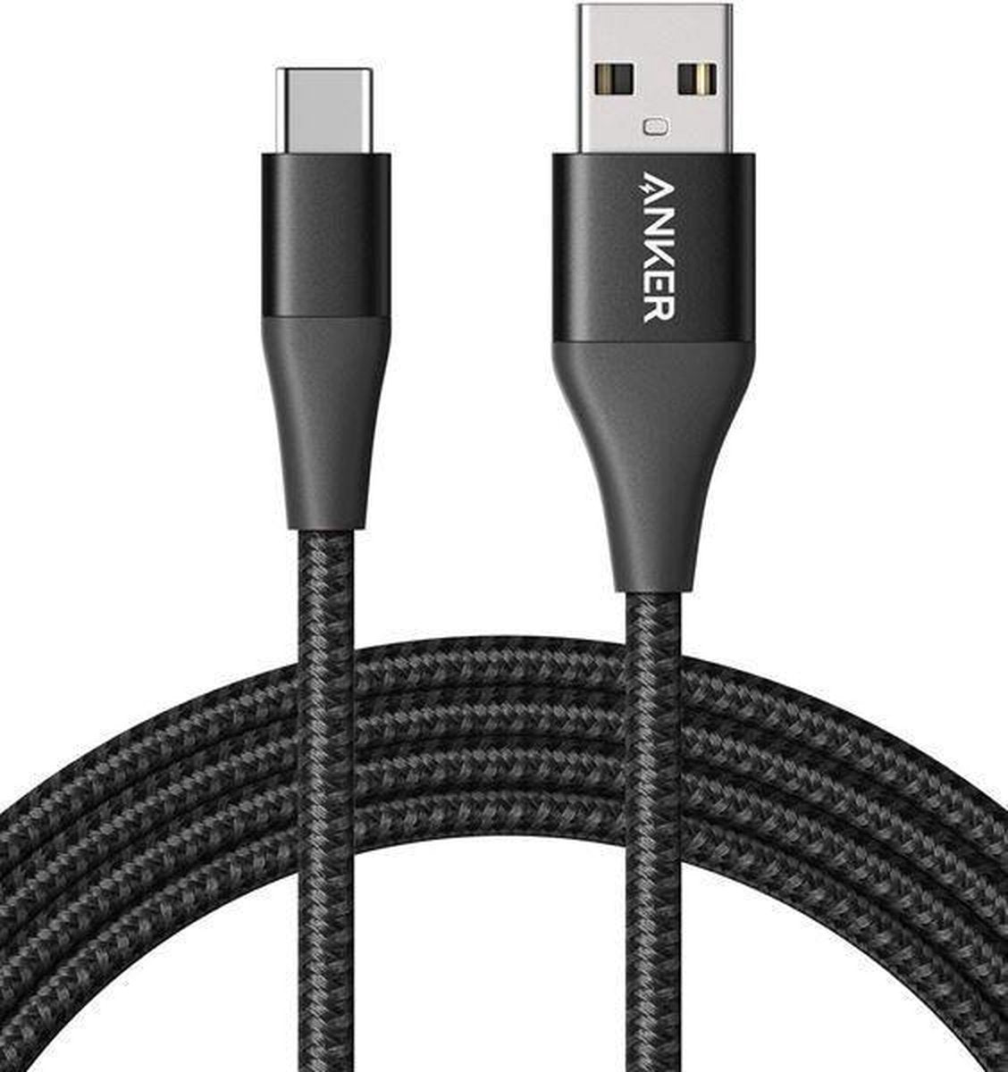 Anker PowerLine+ II USB-C Kabel 1.8 Meter Zwart