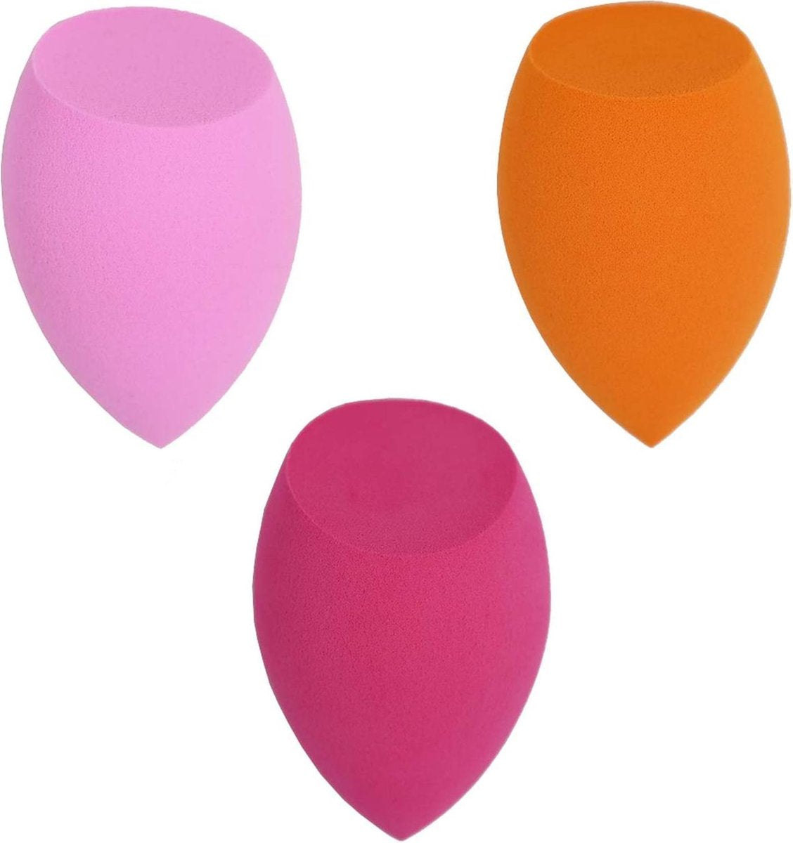 Doodadeals Miracle Complexion Sponges |  Beauty Spons Blender |3 Pack Sponsjes | Make-up sponsjes | Roze Oranje Paars
