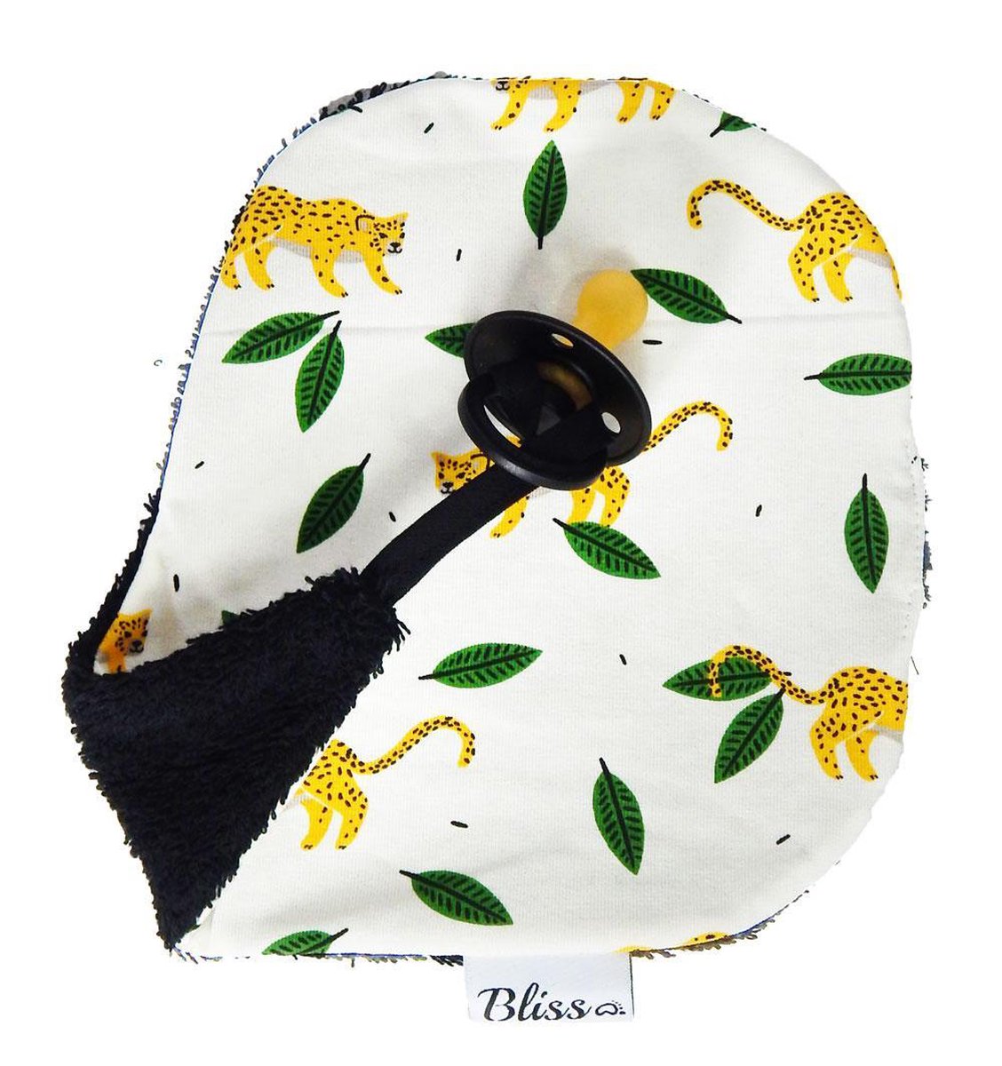 Speendoekje - knuffeldoekje - Luipaard - Leopard - Geel