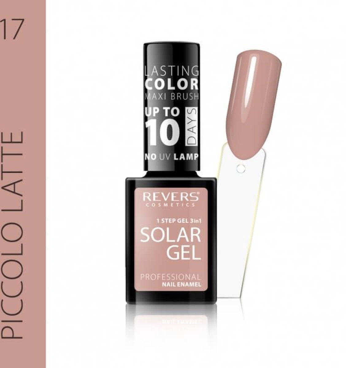 REVERS® 3in1 Solar Gel Nagellak 12ml. – #17 Piccolo Latte