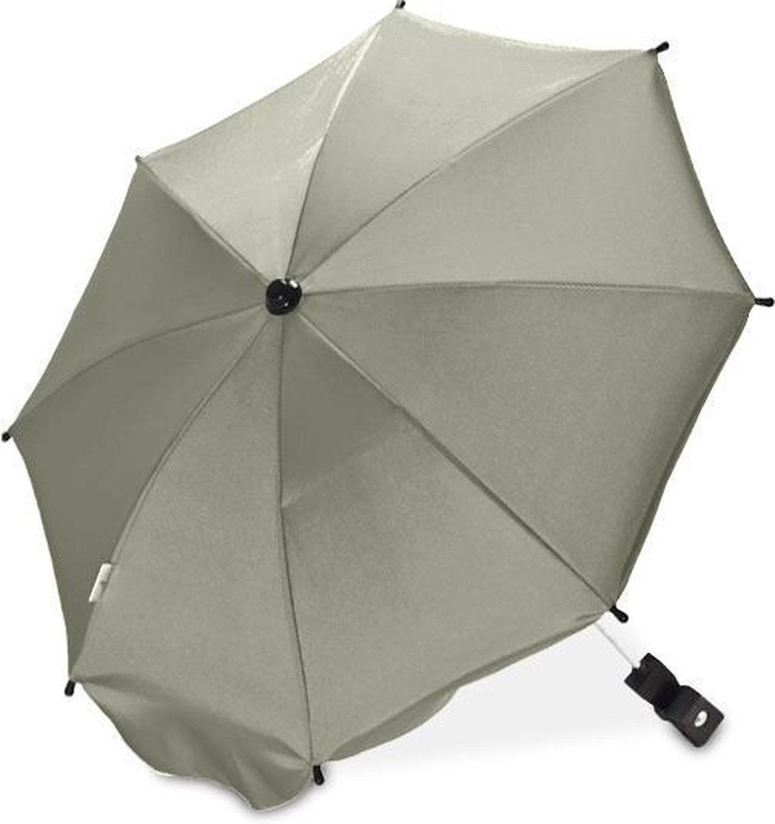 Caretero Universele Kinderwagen Parasol / Paraplu - Geschikt voor elke kinderwagen / buggy - Lichtgrijs