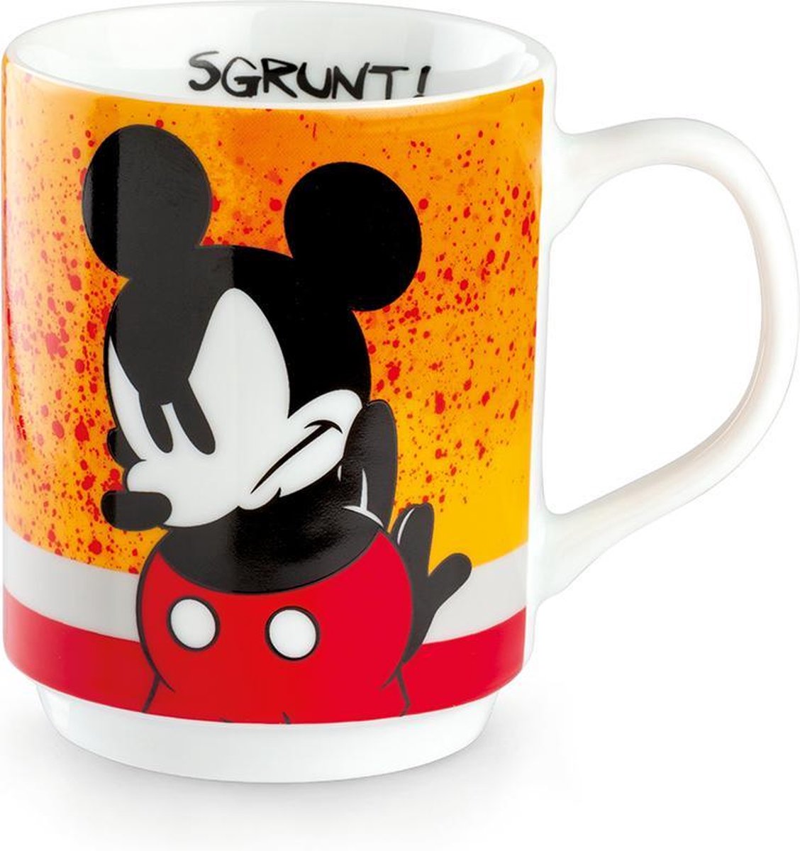 Egan - Stapelbare Mok Mickey I AM-serie Oranje
