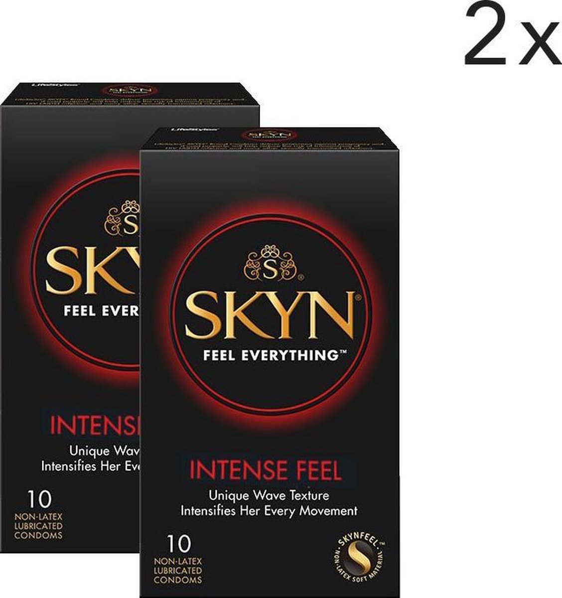 SKYN Intense Feel latexvrije condooms | 2x 10 stuks