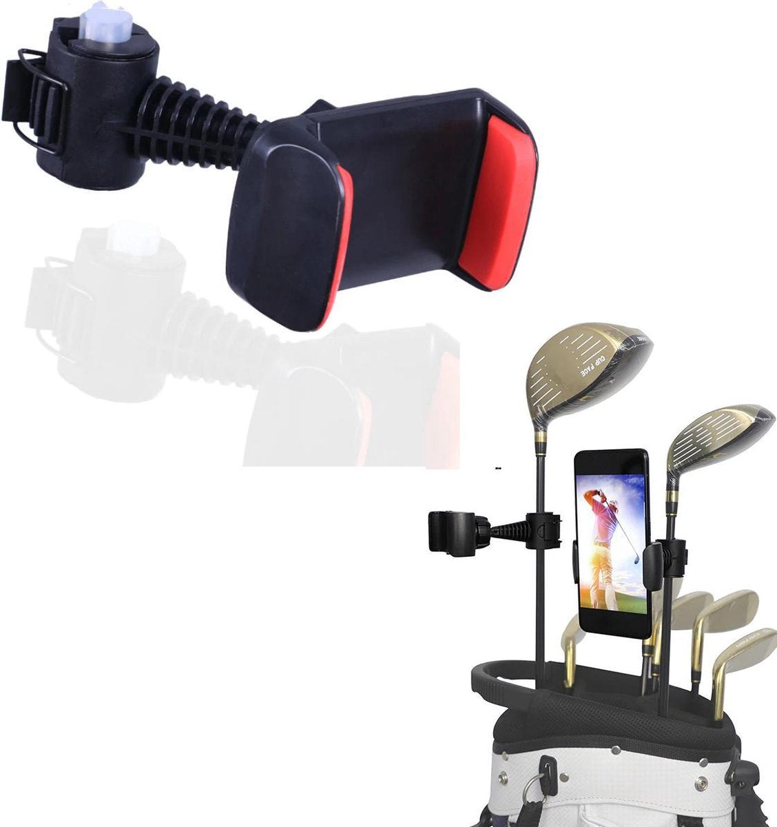 Firsttee -  Golf swing Houding Correctie - FILM JEZELF - TELEFOONHOUDER - Trainer - Houding - Golftrainingsmateriaal - Golf accessoires - Training - Sport - Cadeau - Corrector - Golfset - Trainingsmaterialen  - Trolley - Golftas - Pratice - Oefenen
