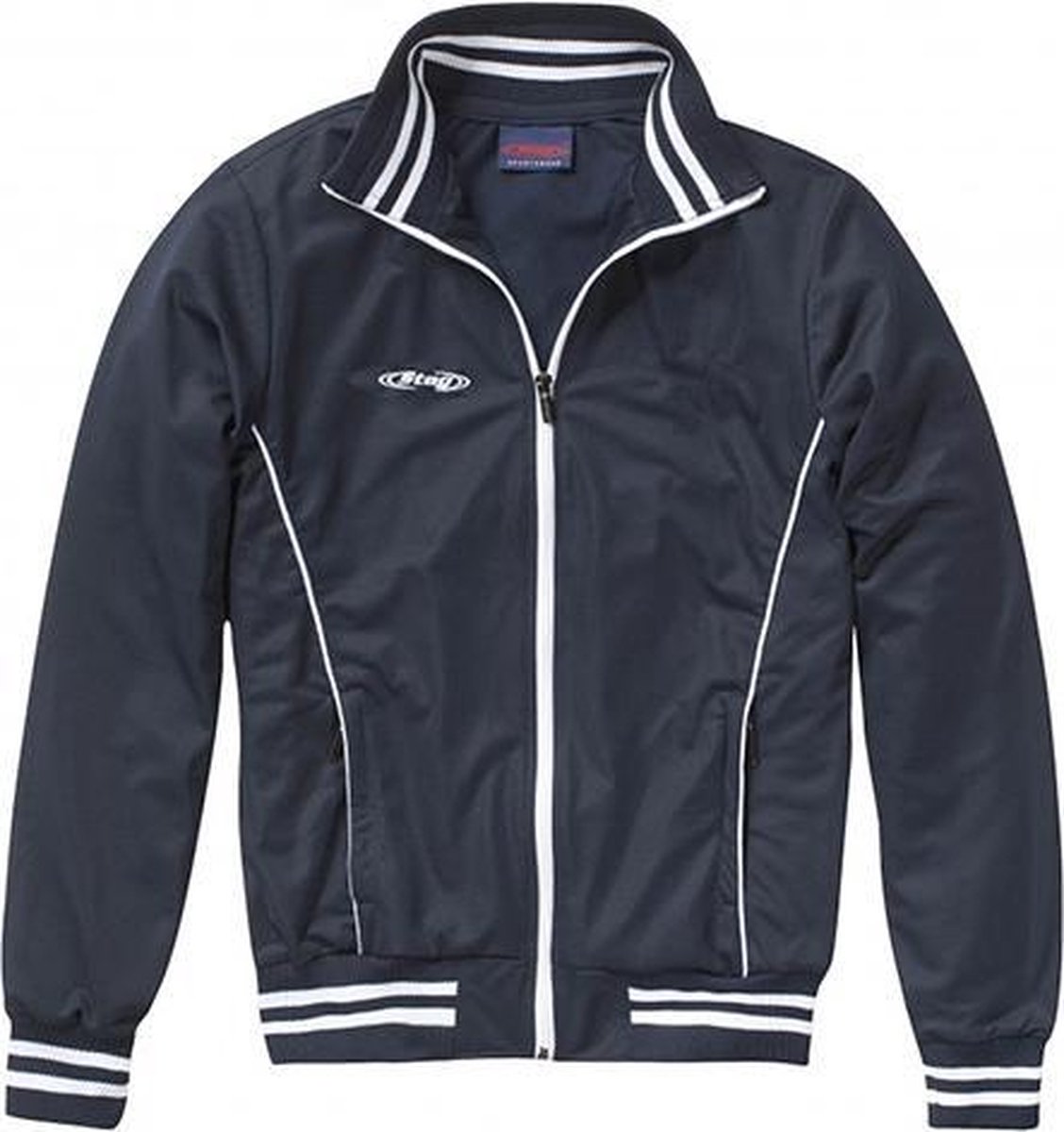 Stag Comfort Training-Jack - Trainingsvest - Meisjes - Navy maat 152