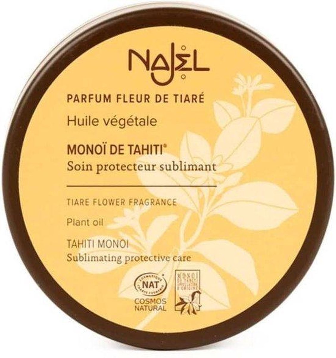 Najel Monoi de Tahiti Kokosboter (100 gram)