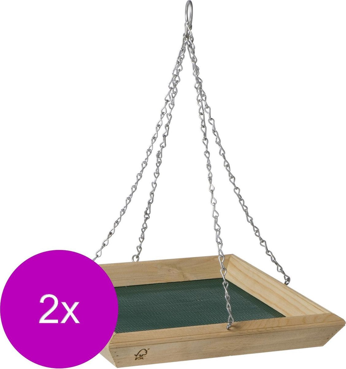 Wildbird Hangende Voedertafel - Voederhuis - 2 x  stuks