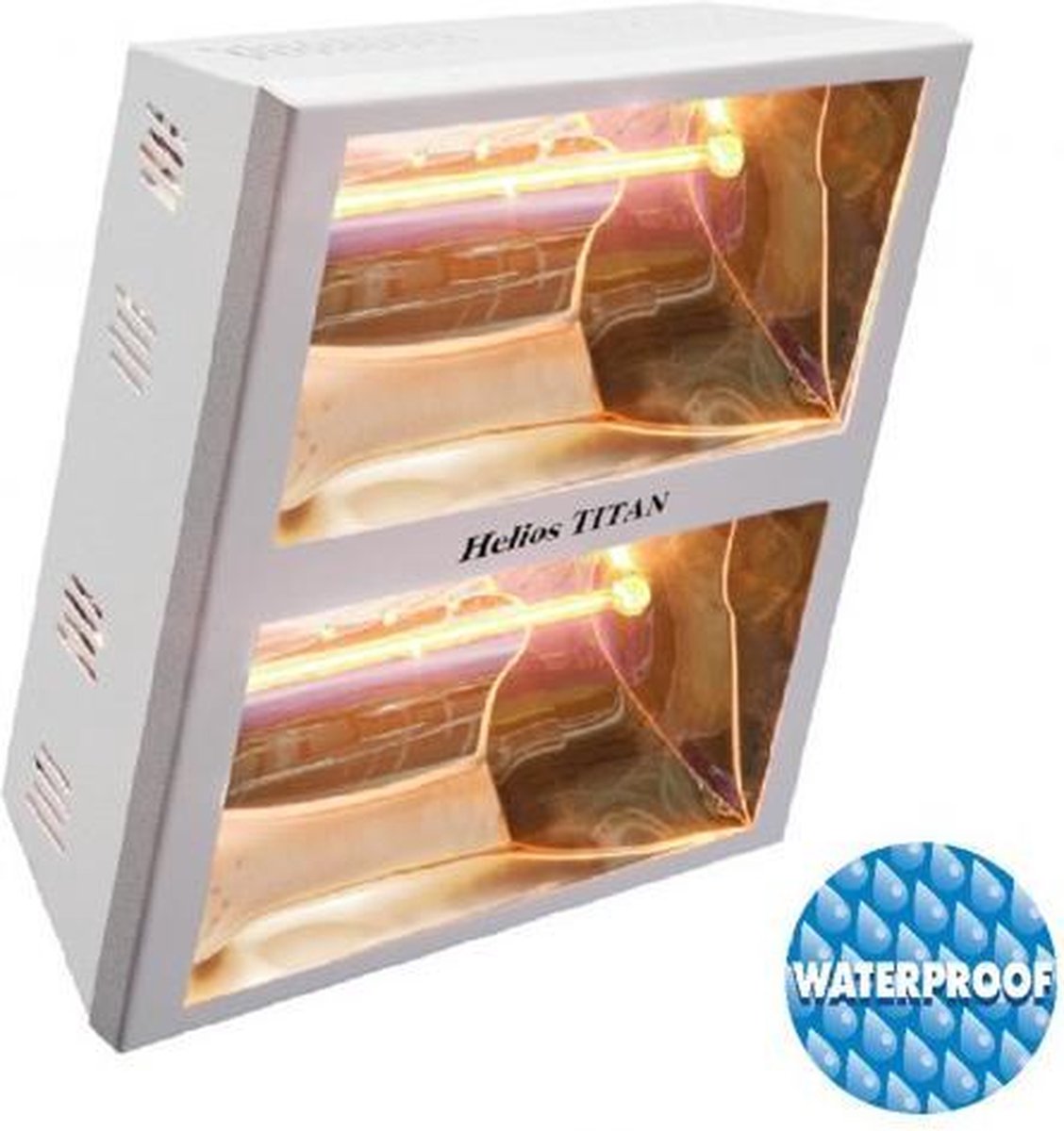 Garage / loods / bedrijfshal / schuur verwarming 4000 Watt Helios TITAN EHTV2 40