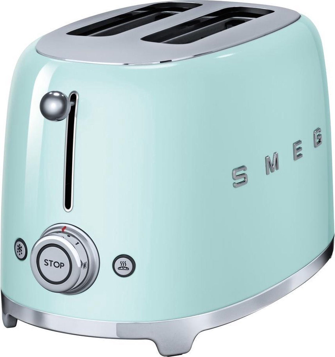 Smeg TSF01PGEU - Broodrooster - Watergroen