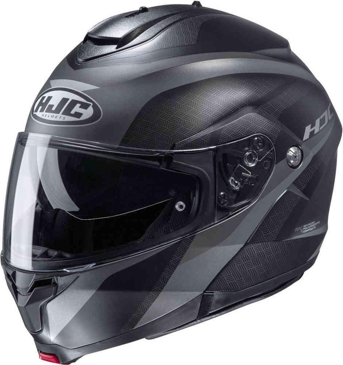 HJC C91 Taly - Mat Zwart / Grijs