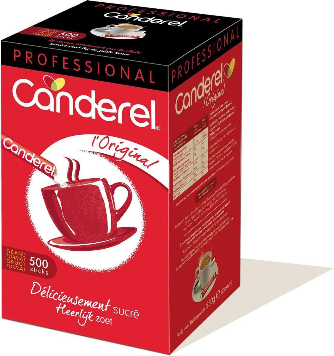 Candarel | Zoetstof stick | Doos 500 x 0