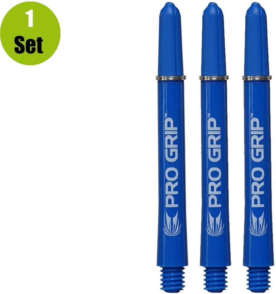 3 sets PRO GRIP BLUE INTERMEDIATE dart shaft