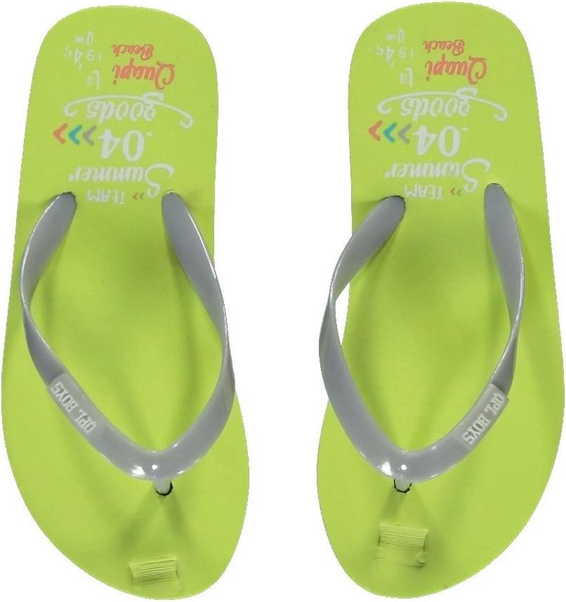 Quapi Slippers Stoney - Appelgroen - Maat 30-31
