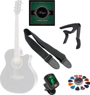 Áengus accessoires set voor Western en Akoestische Gitaar