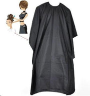 Kappersmantel - Waterproof Kappersschort - Kapmantel - Haar Knippen - Tondeuzen - Volwassenen & Kinderen - One Size - Zwart