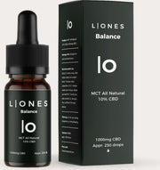 CBD Olie 10 Procent (10% / 1.000 mg CBD) - 10ml - Balance Collectie - LIONES