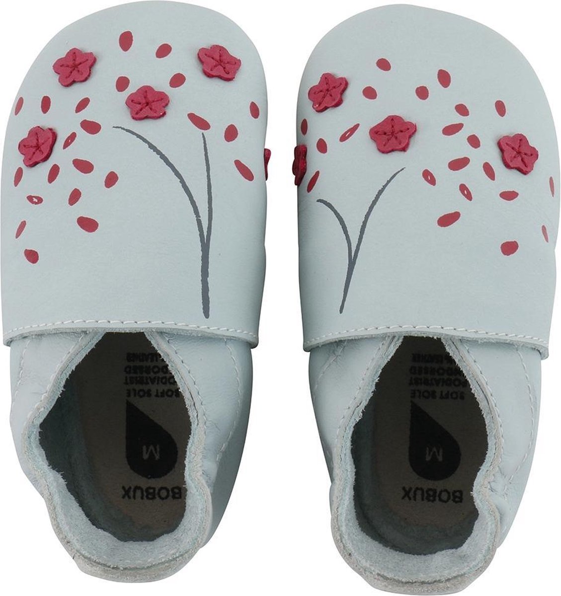 Bobux - Soft Soles - Cherry blossom sky - Babyslofjes - EU 19