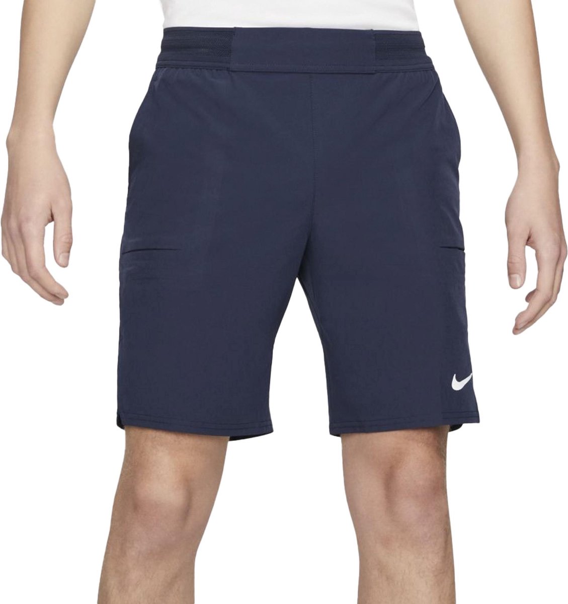 Nike Court Flex Advantage Sportbroek - Maat M  - Mannen - donkerblauw