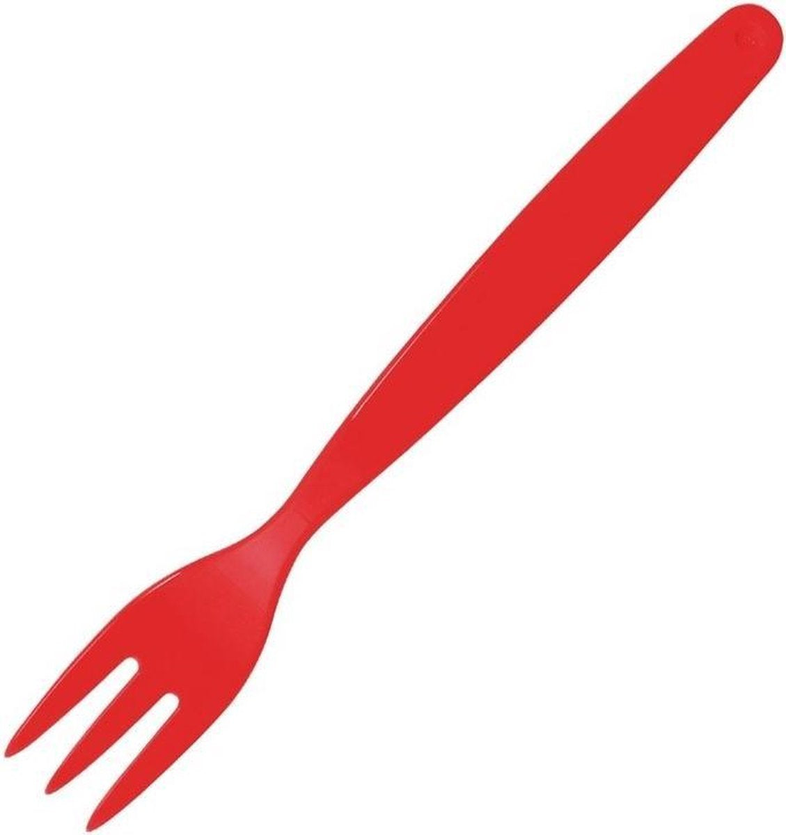 Kristallon vork 17cm rood