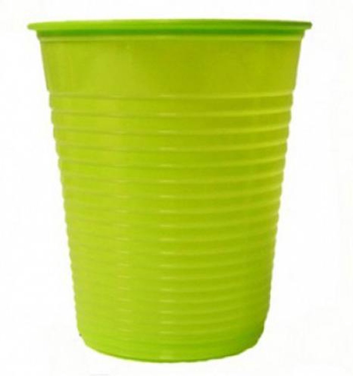 VOORDEELPAK: 5 Pakjes van Groene plastic bekers