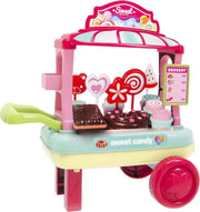 Chaofeng Toys Cupcakewagen 30 x 20 x 35 cm 13-delig