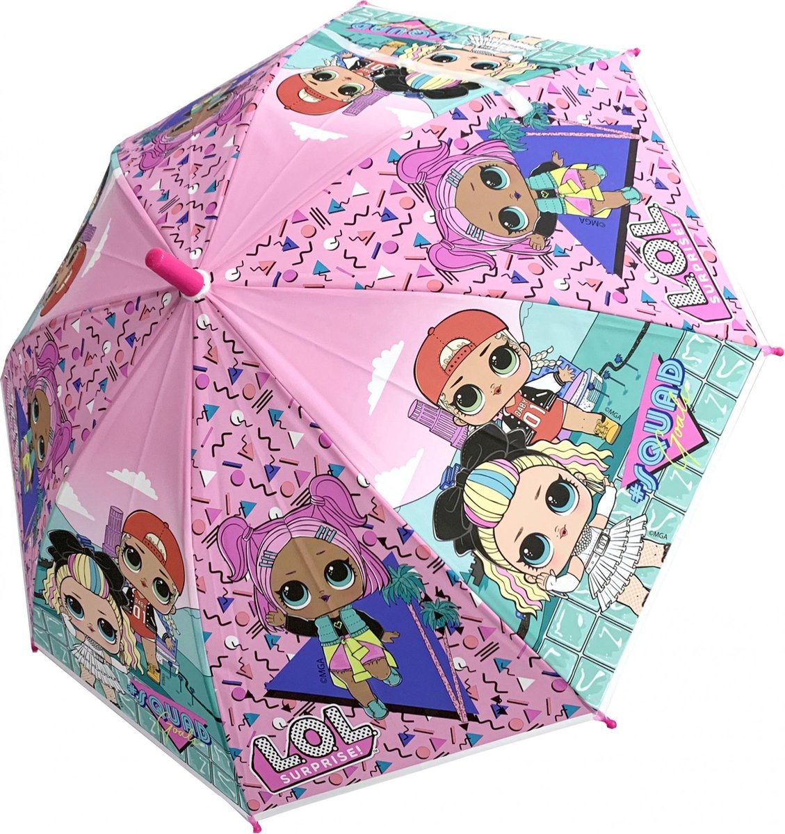 Chanos Paraplu Lol Meisjes 65 Cm Roze