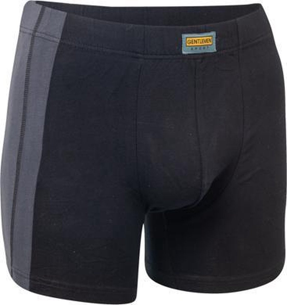 Gentlemen 4-PAK boxershorts zwart/grijs L