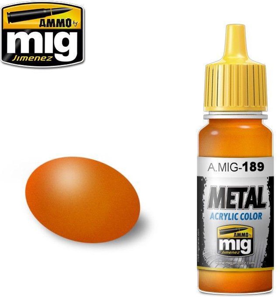 Mig - Metallic Orange (17 Ml) (17 Ml) (Mig0189)