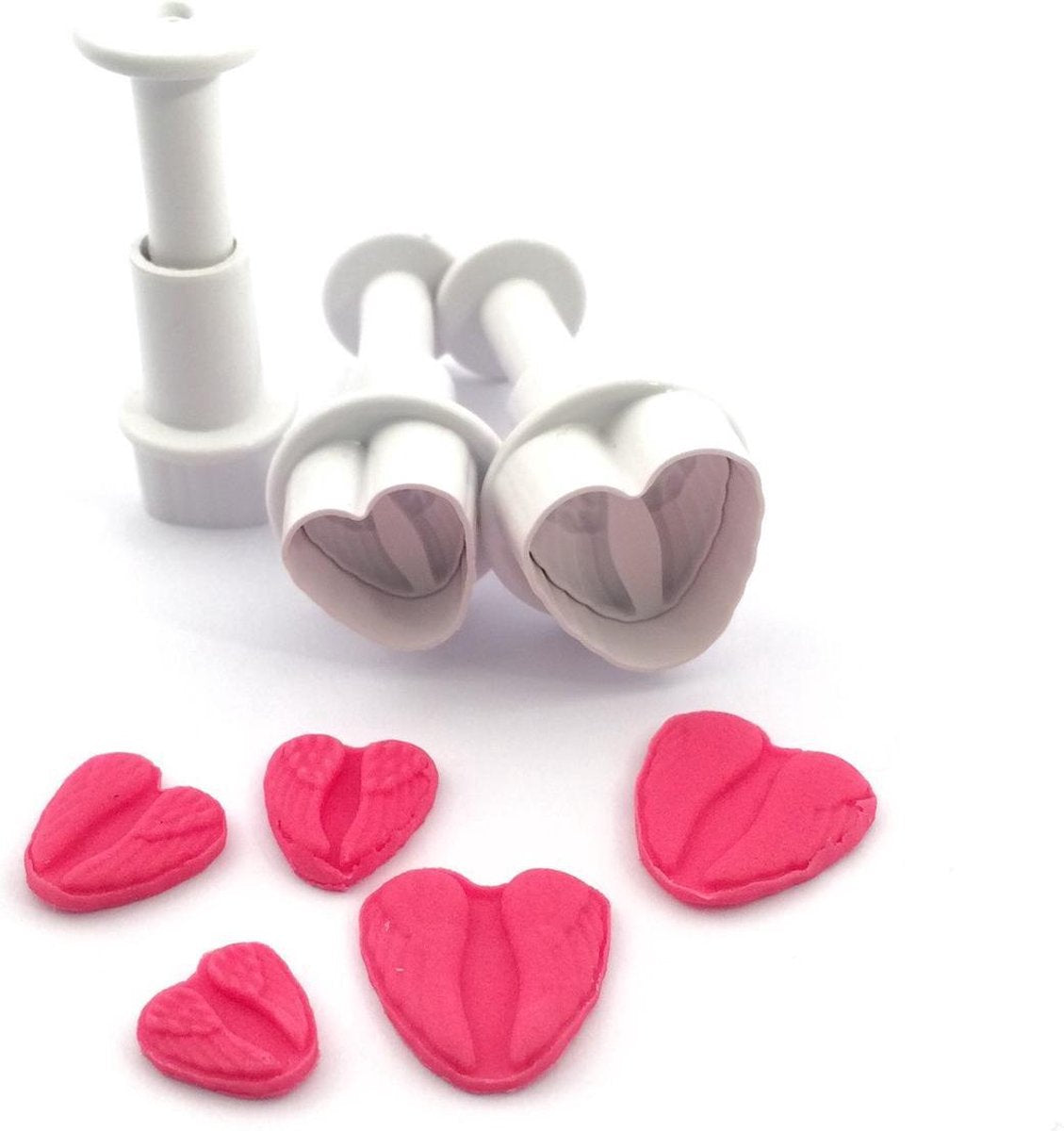 Dekofee Mini Plunger Uitsteker Engelenvleugel set/3