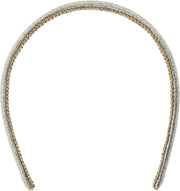 Juleeze Haarband Meisje Zilverkleurig Textiel Rond Haarbanden Kinderen Hoofdband Headband