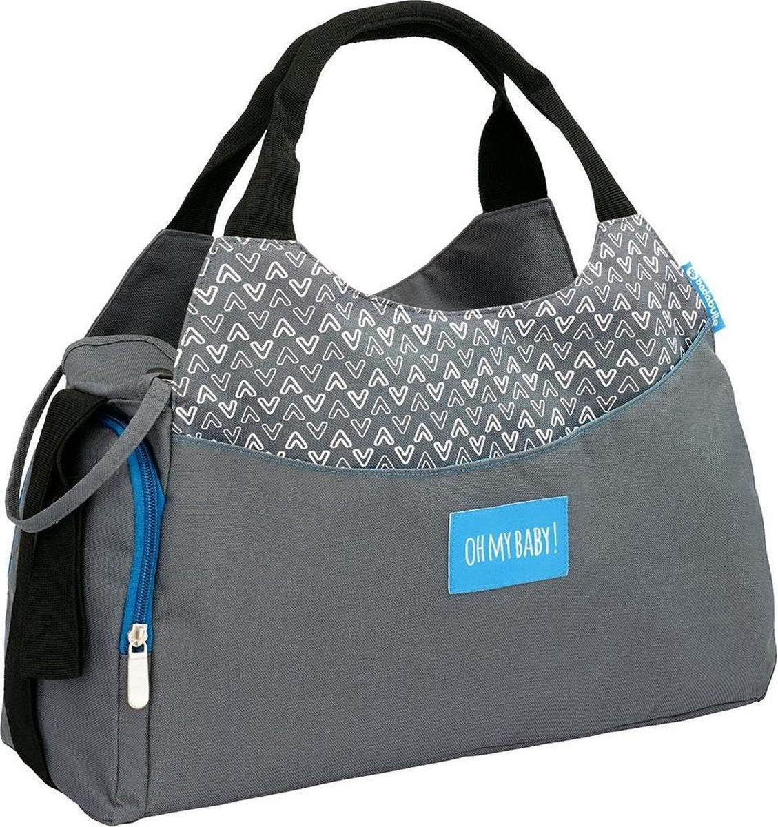 Badabulle Verzorgingstas Multipocket Grey