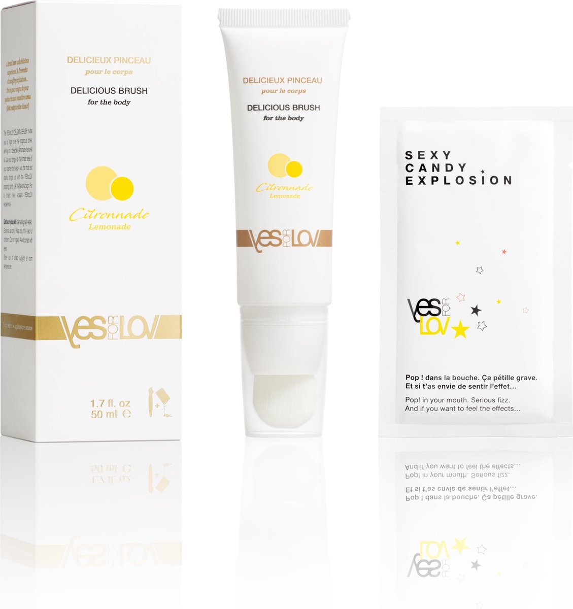 YESforLOV Delicious Brush Limonade Geur - 50 ml