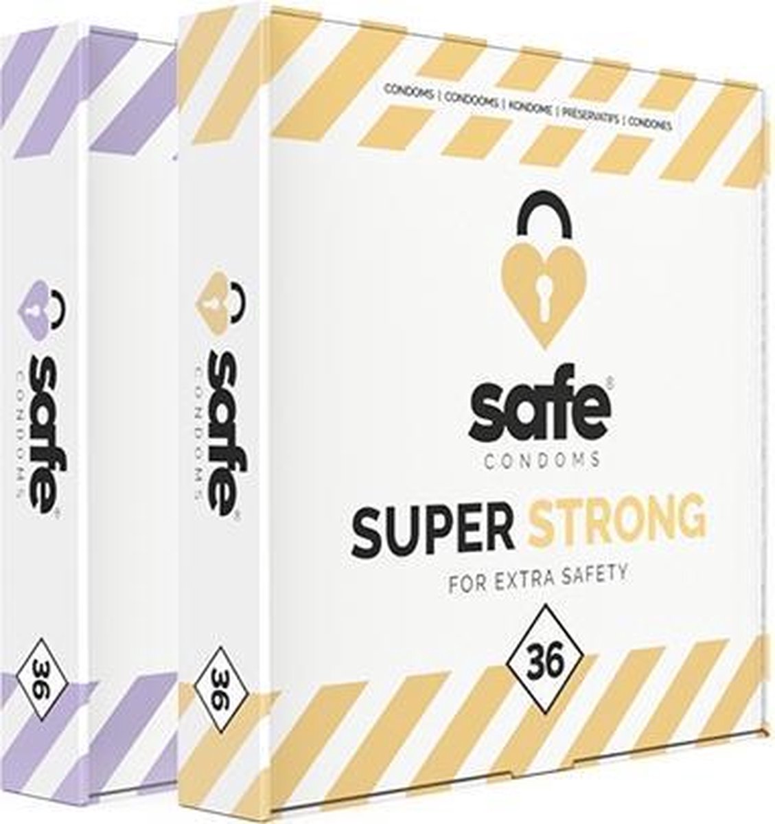 Safe - Just be or be strong pakket - Standaard condooms