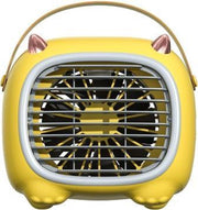 WK WT-F19 Little Monster waterkoelventilator Desktopventilator (geel)