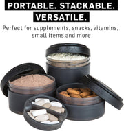BlenderBottle ProStak - Uitbreidingspakket - 650ml - Fullcolor Pebble Grey
