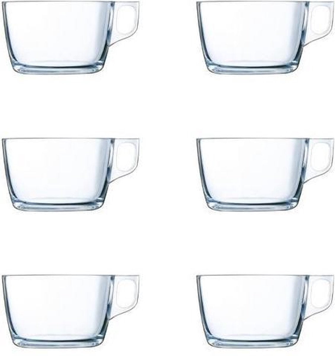 Mokkenset Luminarc Nuevo Transparant Glas (0