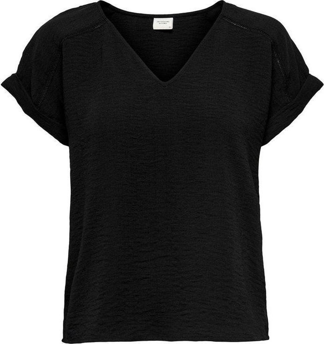 Jdyrachel S/s Top Wvn 15229004 Black