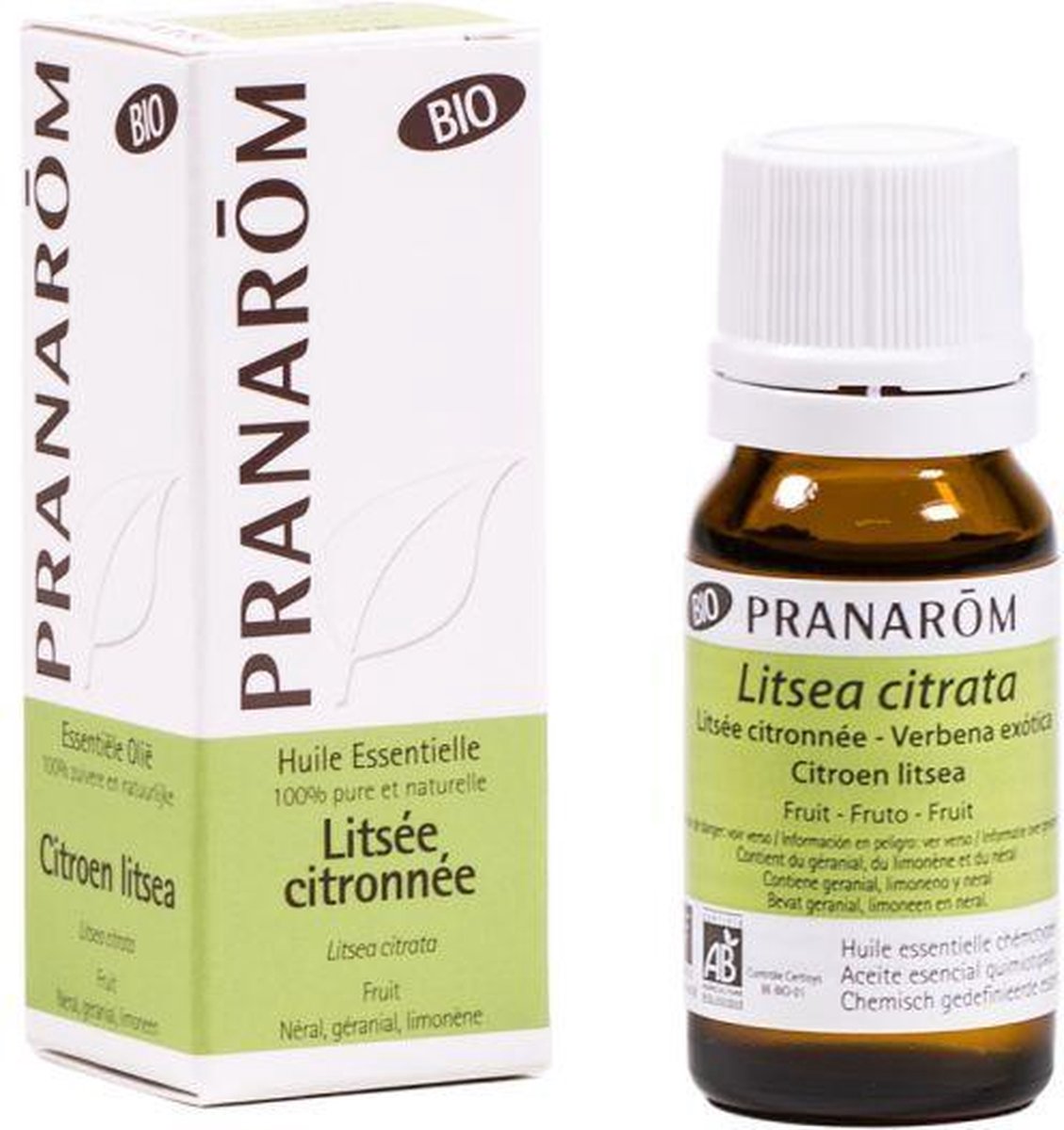 Pranarôm Etherische olie Citroen litsea BIO (10 ml)
