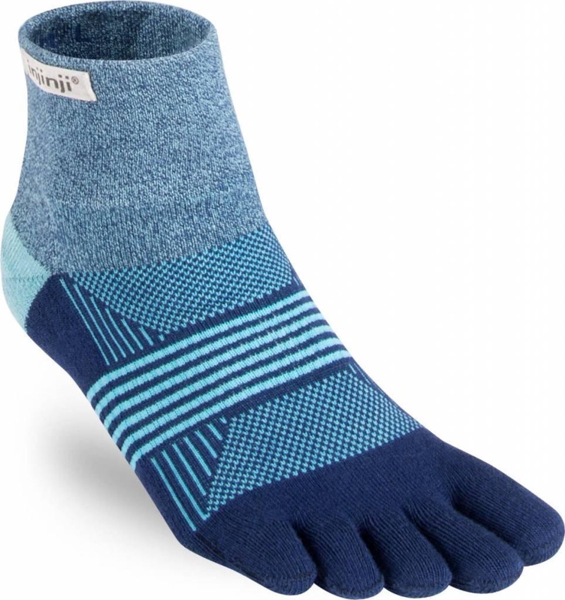 Injinji Trail Midweight MC Coolmax Dames 213131 - Meerkleurig twilight Dames - XS-S=35-40
